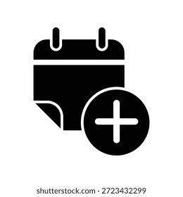 Plantilla de diseño de Vector de ilustración de icono de calendario