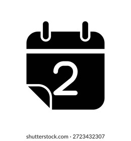 Plantilla de diseño de Vector de ilustración de icono de calendario