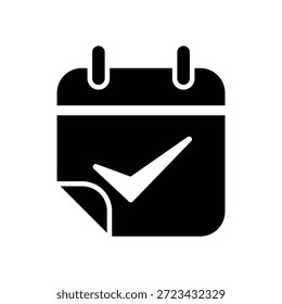 Plantilla de diseño de Vector de ilustración de icono de calendario
