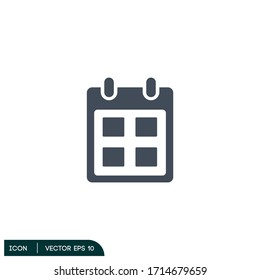 Vektorillustration für Kalendersymbol