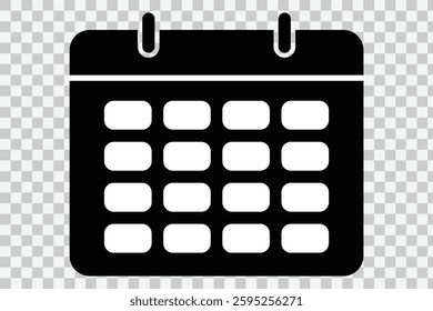 Calendar icon isolated. Deadline, calendar notification, reminder organizer. Event calendar. Schedule appointment calendar icon. vector illustrator