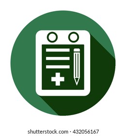 Calendar  icon,  isolated. Flat  design.