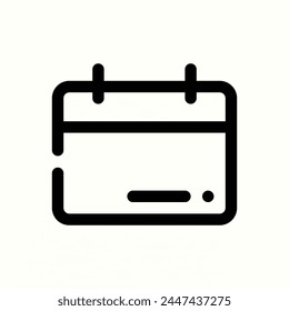 calendar icon, isolated icon in light background, perfect for website, blog, logo, graphic design, social media, UI, mobile app
