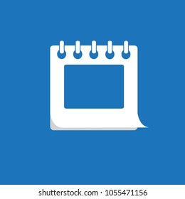 Calendar icon isolated on background. Calendar icon for web site,app and logo. Creative business concept, vector illustration eps 10
