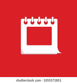 Calendar icon isolated on background. Calendar icon for web site,app and logo. Creative business concept, vector illustration eps 10