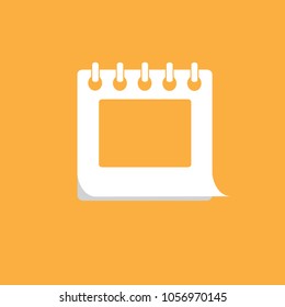 Calendar icon isolated on background. Calendar icon for web site,app and logo. Creative business concept, vector illustration eps 10