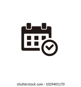 Ícone do vetor do calendário