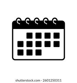 Calendar icon for knowing the time and date
