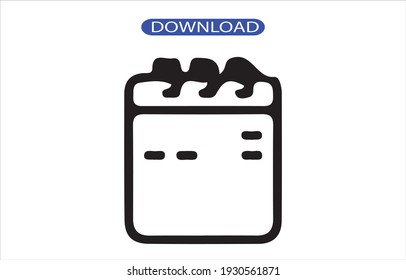 Calendar icon or logo high resolution