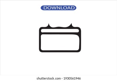 Calendar icon or logo high resolution