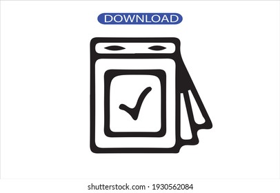 Calendar icon or logo high resolution