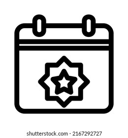 calendar icon or logo isolated sign symbol vector illustration - high quality black style vector icons
