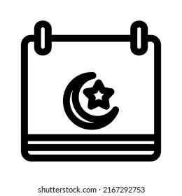 calendar icon or logo isolated sign symbol vector illustration - high quality black style vector icons
