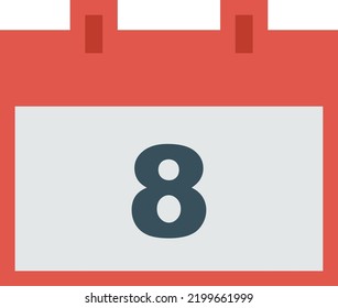 Icono de calendario, logotipo o símbolo