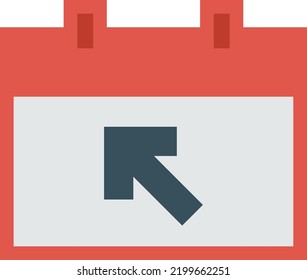 Calendar icon, logo or symbol