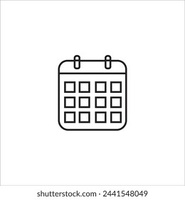 Kalender-Symbol-Logo-Vektor-Design