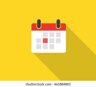 Calendar Icon, logo Vector illustration