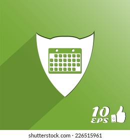 Calendar Icon. Made in vector