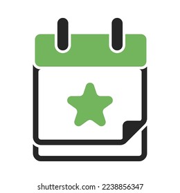 calendar icon on isolated background. simple calendar icon set
