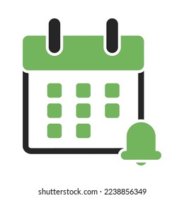 calendar icon on isolated background. simple calendar icon set