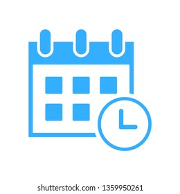 calendar icon outline vector