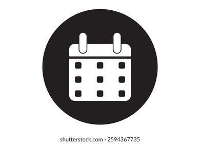 Calendar icon. Calendar planner icon collection. Reminder organizer event signs. Calendar notification icon. Business plan schedule. Stock vector