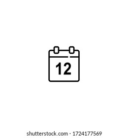 calendar icon ready for all purposes