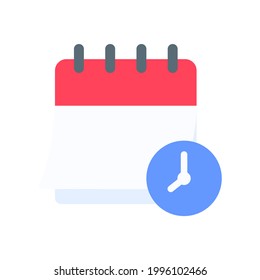 Calendar icon. A red calendar for reminders of appointments and important festivals in the year.