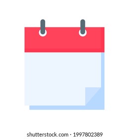 Calendar icon. A red calendar for reminders of appointments and important festivals in the year.