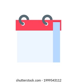 Calendar icon. A red calendar for reminders of appointments and important festivals in the year.