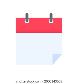 Calendar icon. A red calendar for reminders of appointments and important festivals in the year.