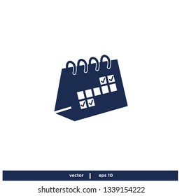 Calendar icon reminder symbol 