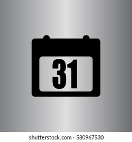 Calendar icon, reminder vector illustration