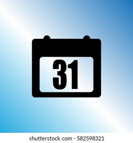 Calendar icon, reminder vector illustration