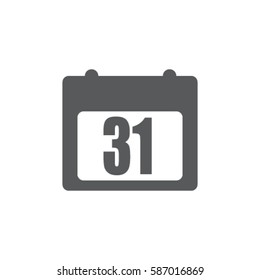 Calendar icon, reminder vector illustration