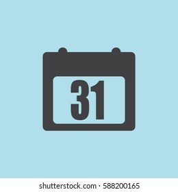 Calendar icon, reminder vector illustration