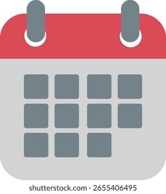 Kalendersymbol für Zeitplan und Termin