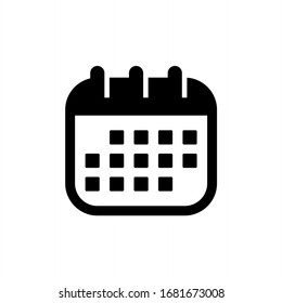 Calendar icon. Schedule, date icon vector illustration