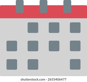 Calendar Icon for Schedule and Planning