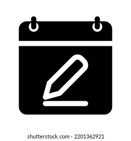 Icono de calendario. signo de programación. símbolo de fecha. ilustración vectorial