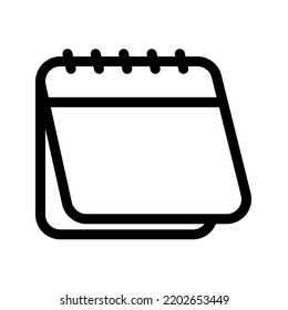 Calendar icon. schedule sign. date symbol. vector illustration