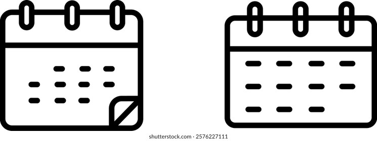 "Calendar Icon for Scheduling and Date Management"