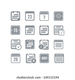 Calendar Icon Set