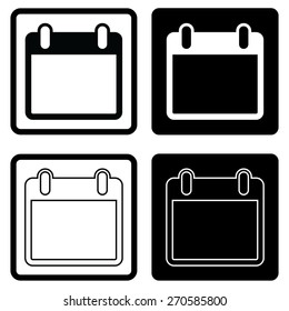 Calendar Icon set