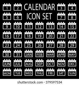Calendar Icon Set