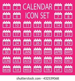 Calendar Icon Set