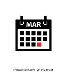 Calendar Icon Set for Efficient Date Organization