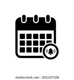 calendar icon set vector sign symbol