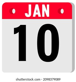 Icono de calendario. Icono de calendario con sombra. Estilo plano. Fecha, día y mes. Recordatorio. Ilustración vectorial. Aplicación organizadora, símbolo de aplicación. Ui. Signo de interfaz de usuario.