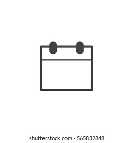 calendar icon. sign design